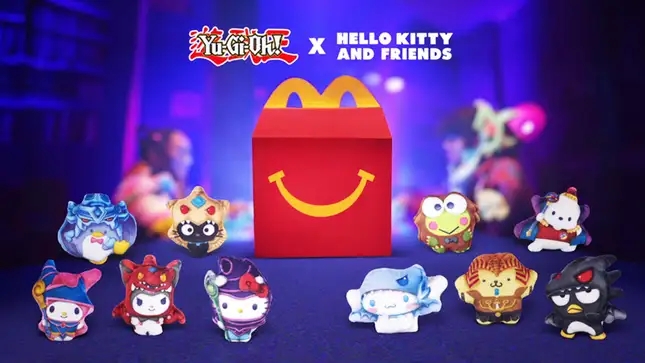 Yugioh x Hello Kitty is now at UK Mcdonald’s