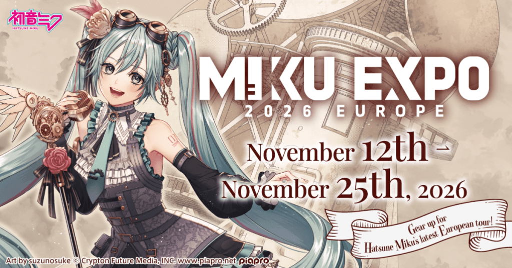 Miku Expo 2026 Europe Returns to london this November