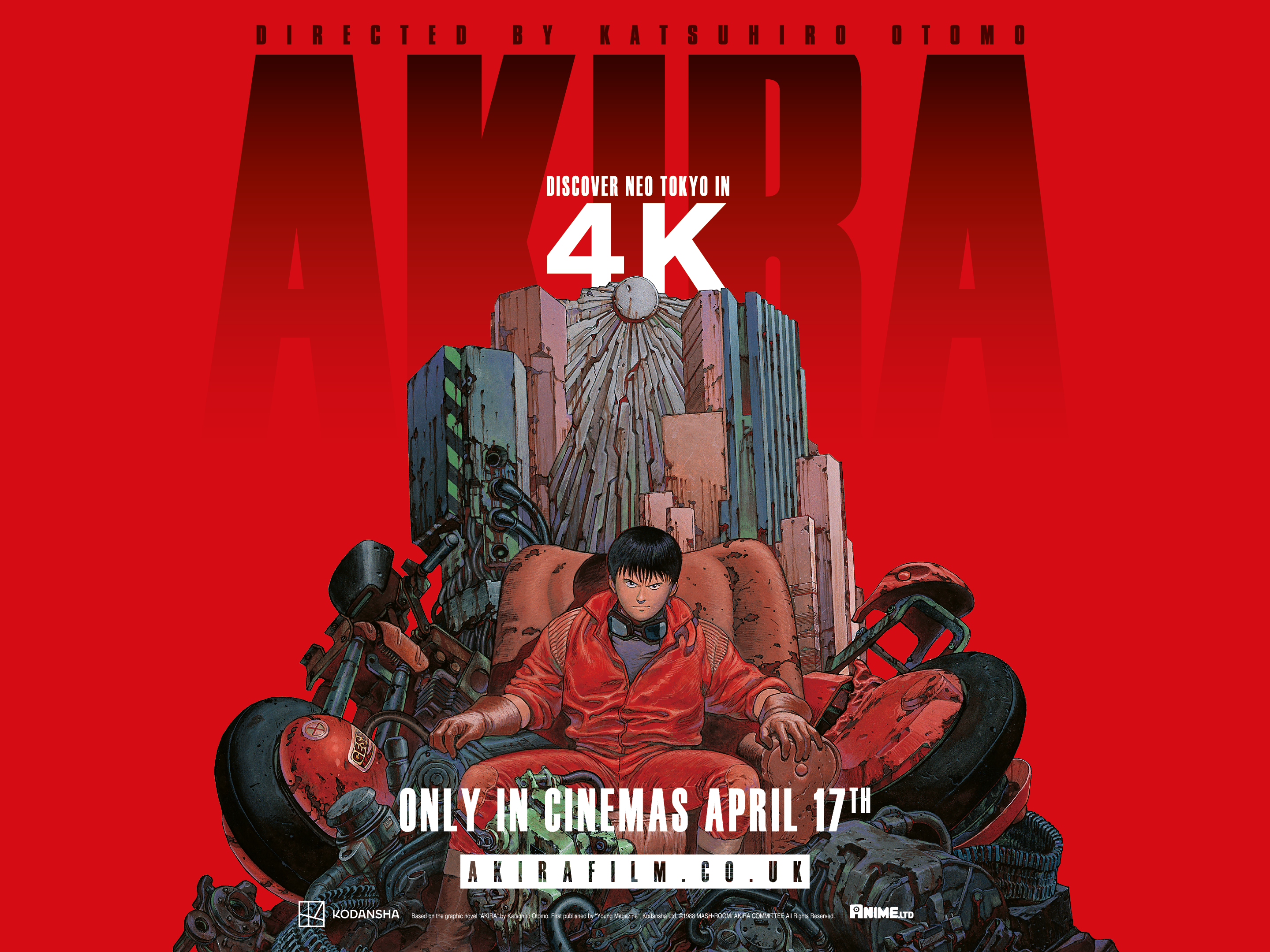 Akira retruns to over 350 cinemas nationwide on april 17th – Anime in the u