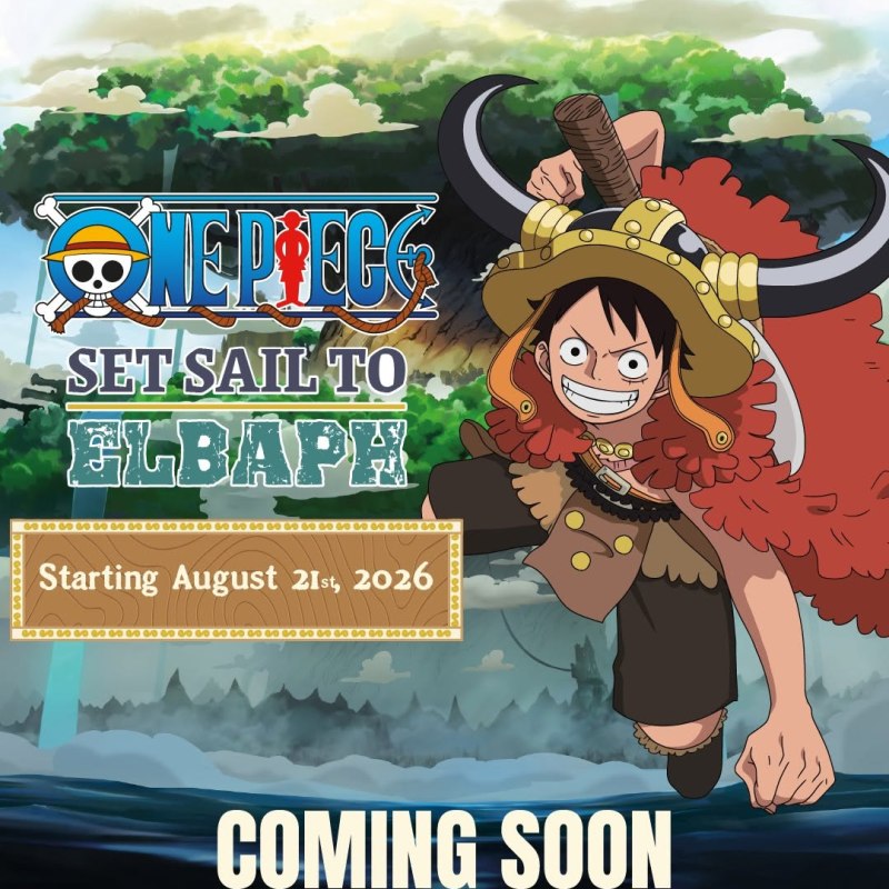 One piece Set Sail to Elbaph Pop Up to open in Bandai Namco Cross Store, Camden &&nbsp;Birmingham
